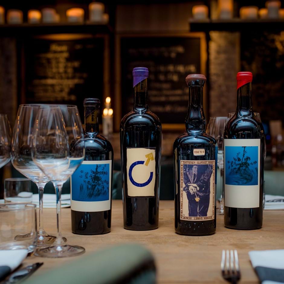 selection of red wines